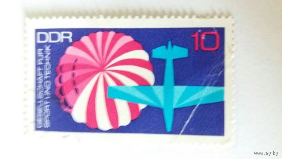 ГДР  1972 парашют.
