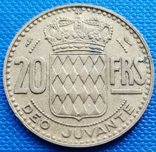 Монако 20 франков 1951 г.