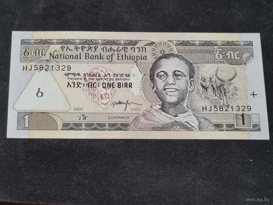 Эфиопия 1 быр 2008  (UNC)