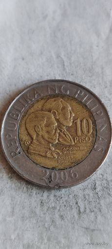 Филиппины 10 песо 2006