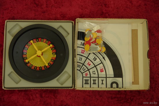 Детская игра из СССР  "  Карусель- лото "