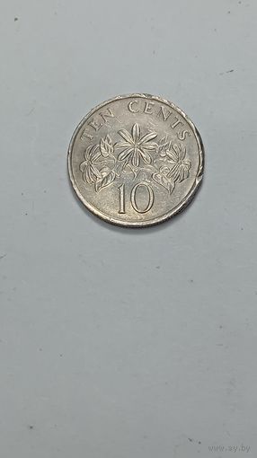 Сингапур 10 центов 1985 года .
