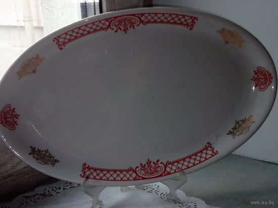 ОВАЛЬНОЕ БЛЮДО 32Х20 "БОГЕМИЯ"