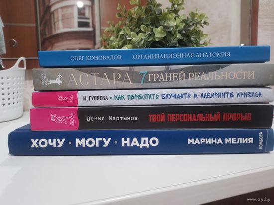 Лот книг об успехе и саморазвитии