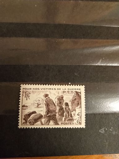 1945 Франция почтово-благотворительная война беженцы чистая клей MNH** (4-2)