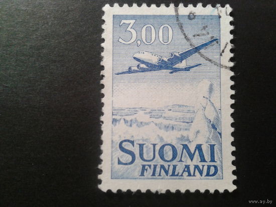 Финляндия 1963 стандарт, авиапочта тип 2