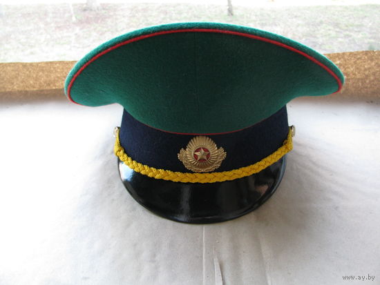Фуражка пограничника РБ. ЗАО ФГУ "Людмила", Минск. 56 размер.