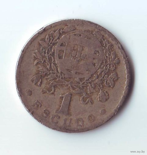 1 эскудо 1927, Португалия.