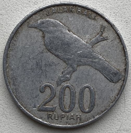 Индонезия 200 рупий 2003 г. Цена за 1 шт.