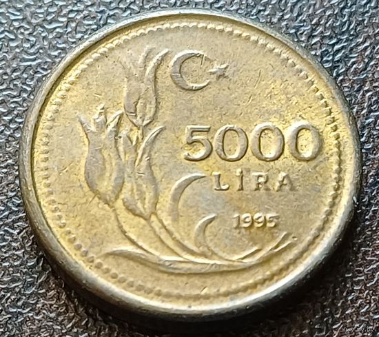 Турция 5000 лир, 1995    ( 1-13-4 )
