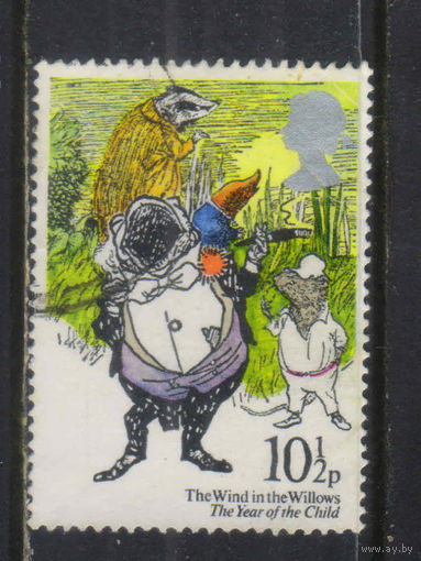 Великобритания 1979 EII Международный год ребенка Кеннет Грэм Ветер в ивах #798