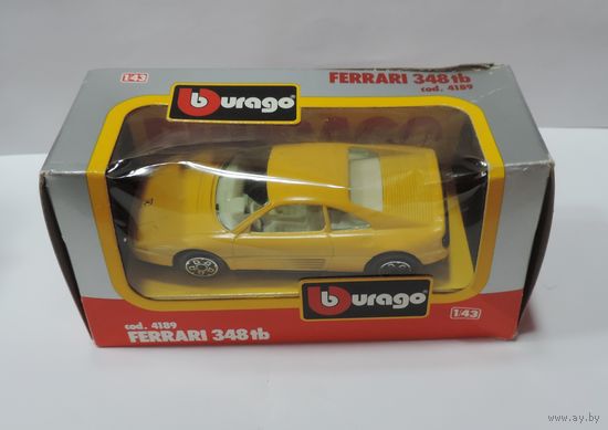 Автомобиль FERRARI 348tb. Burago. Италия. Металл.