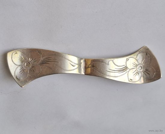 Брошь серебро 835 проба, 50-е годы,  Германия