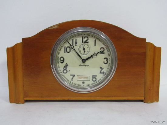 С рубля. "Владимир". Сталинский ампир. Дни недели. Настольные часы НА ХОДУ. Каминные. Кабинетные. Ретро СССР 1964 г. м