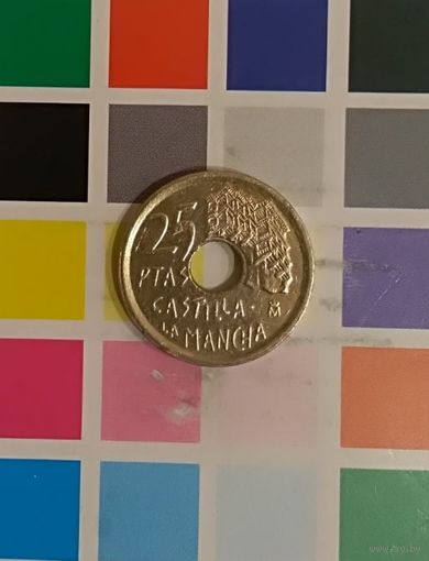 Испания 25 песет 1996, Хуан Карлос I