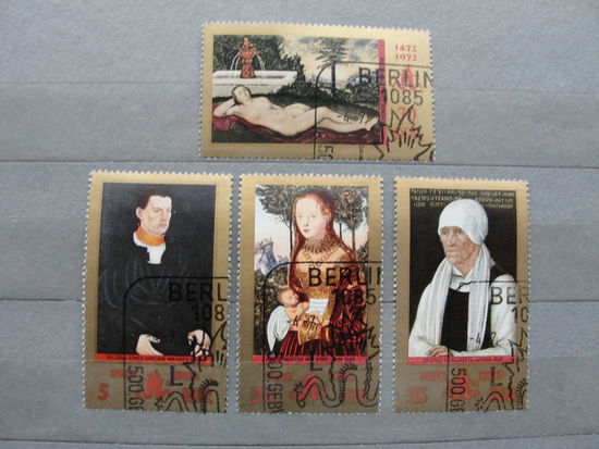 Продажа коллекции с 1 рубля! Искусство на почтовых марках мира.