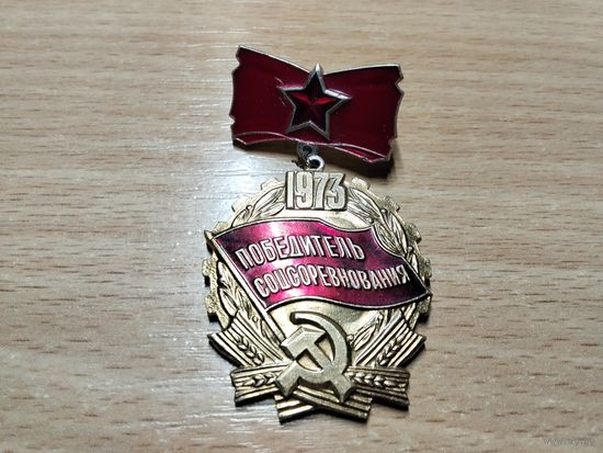 Победитель соцсоревнования 1973