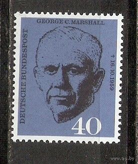 КГ ФРГ 1960 Личность