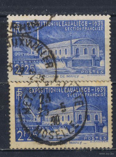 Франция 1939 Выставка "Вода" Льеж Машина Марли #430