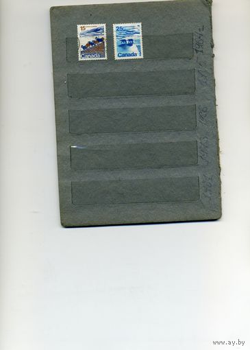 КАНАДА, 1972  ФАУНА ,  2м