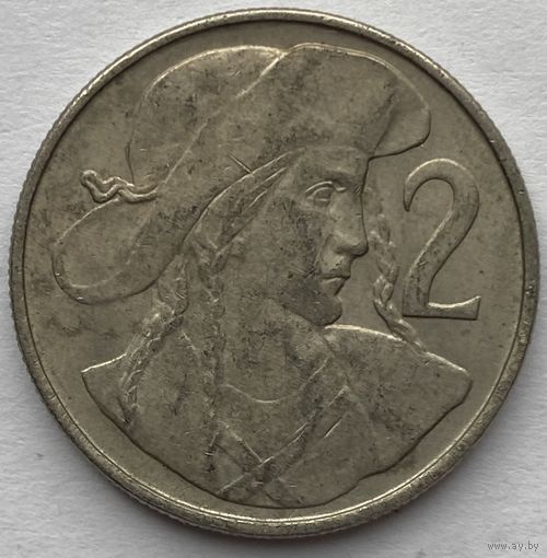 Чехословакия 2 кроны 1947 г.
