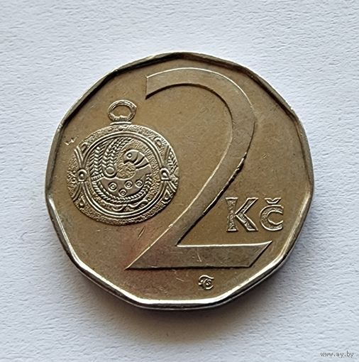 Чехия  2 кроны, 2004