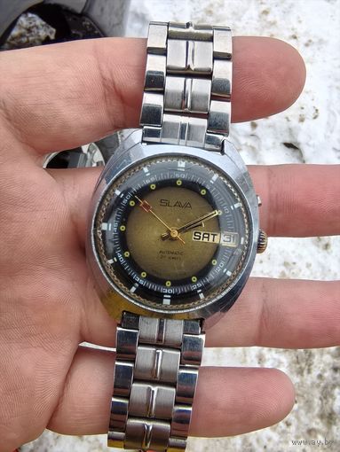 Часы слава ссср механические, на ходу