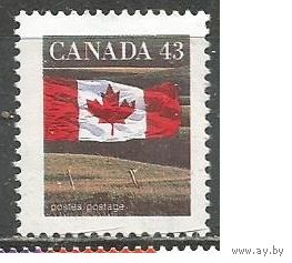 Канада. Государственный флаг. 1992г. Mi#1338.