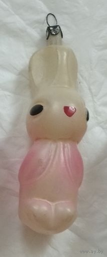Ёлочная игрушка зайчик