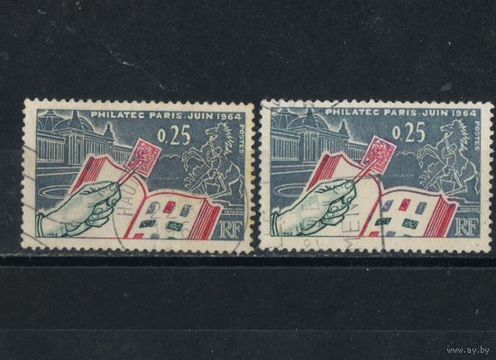Франция 1963 Международная филвыставка "PHILATEC 1964" #1403