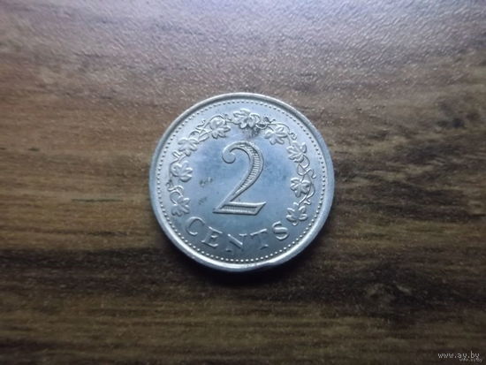 Мальта 2 цента 1972