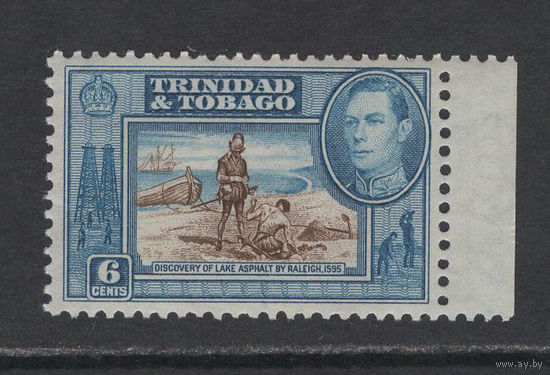 1938 Тринидад и Тобаго /TRINIDAD & TOBAGO** Колонизация Георг VI Mi-138
