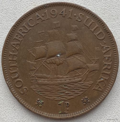 ЮАР 1 пенни 1941 г.
