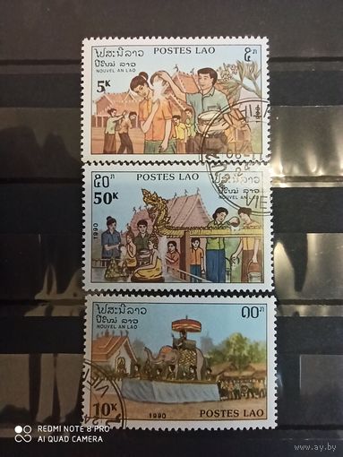 Лаос 1990