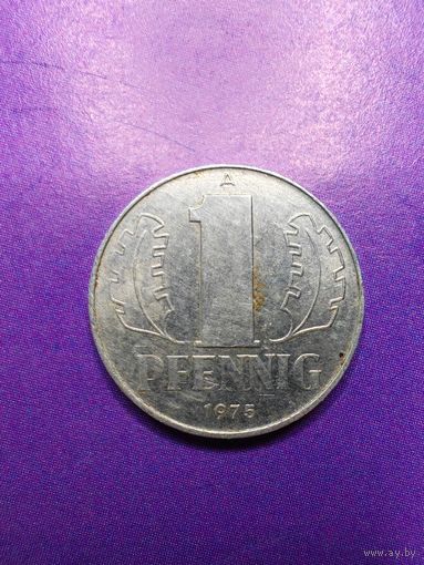 Германия ГДР 1 пфеннинг 1975 А