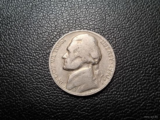 США 5 центов 1970 "S" - Сан-Франциско