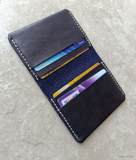 Картхолдер из натуральной кожи.