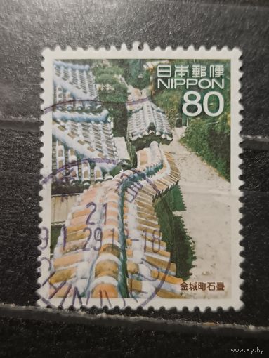 Япония, 2009. Историческая дорога к замку Сюри, живопись