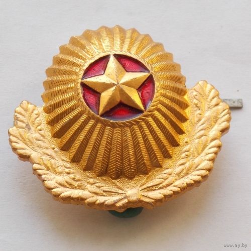 Большая кокарда ВС РБ АЛЛЮМИНИЙ