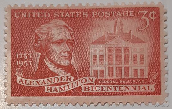 1957 Александр Гамильтон. США