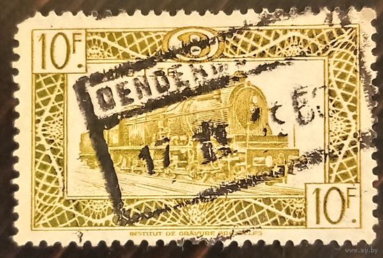 Бельгия 1949. Паровоз типа 36 образца 1910 года