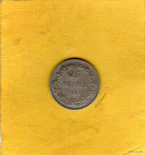 25 пенни 1901г.