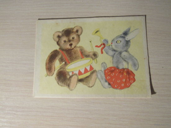 Худ. Ушакова.  Музыканты  1955г.