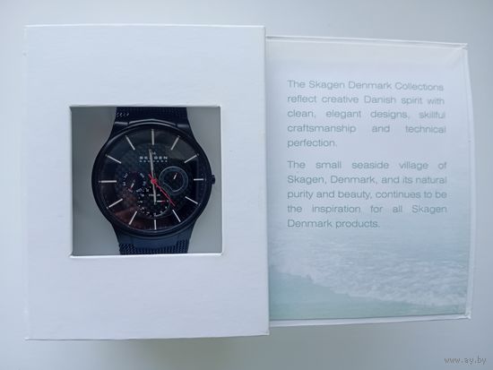 Мужские часы - хронометр Scagen.