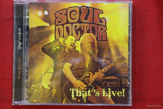 Soul Doctor – That's Live! (2008, CD)