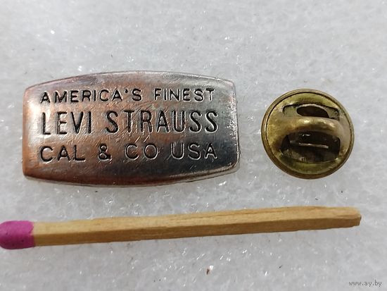 Знак. Компания. Levi Strauss, USA. тяжёлый, цанга