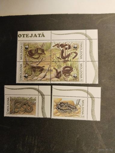 Молдавия  1993 6м змеи