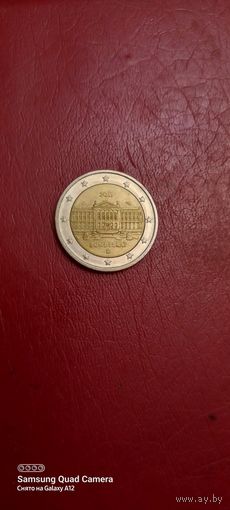 Германия, 2 евро 2019, Бундесрат, J.