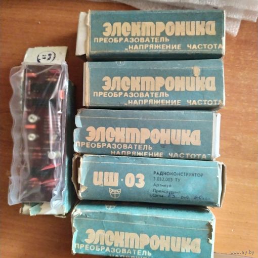 Радиоконструктор Электроника ЦШ-03 Преобразователь "Напряжение -Частота Цена за 1 шт