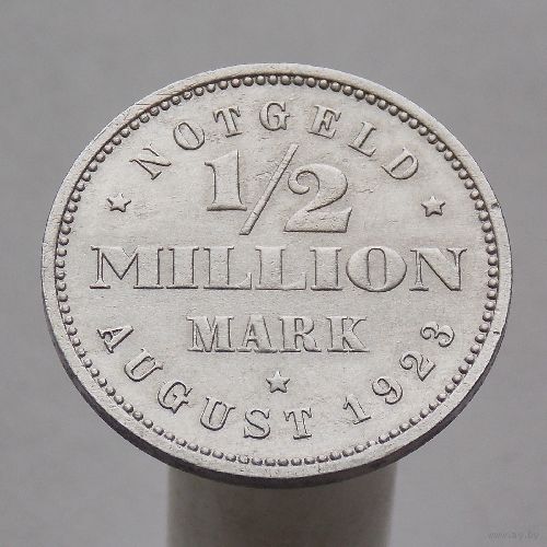 Германия (нотгельды)  Город Гамбург 500000 марок 1923